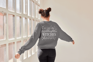 Granddaughter of Witches Crewneck Sweatshirt - Grey