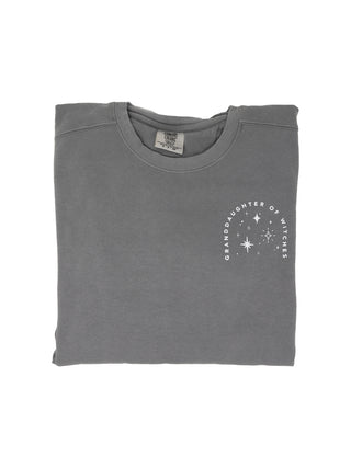 Granddaughter of Witches Crewneck Sweatshirt - Grey